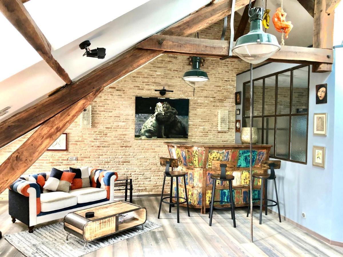 In Sarlat Luxury Rentals, Medieval Center - Loft Stella Matutina -2P-Ascenseur-Climatisation Екстериор снимка